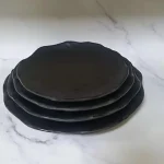 پليت گرد كنگره دار كوچك ملامين ٢٠ سانت كد m7030 - Image 2