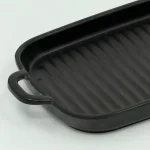 تابه دو دسته مستطيل طرح گريل ملامين وارداتي کدM7036 - Image 2