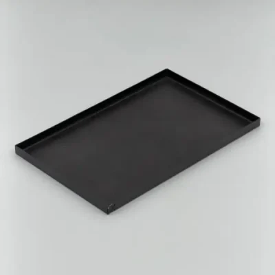 سینی ( رست ) مستطیل بدون دسته فلزی رنگ مشکی 